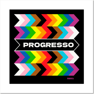 Pride Progress Posters and Art